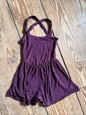 Lila imbodhi purple Plum Romper